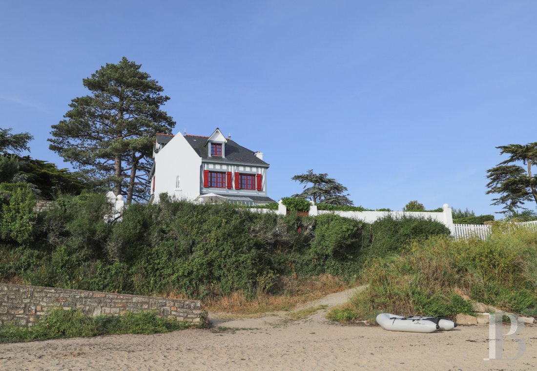 Sur l’Île-aux-Moines, dans le golfe du Morbihan, une maison de famille les pieds dans l’eau - photo  n°36